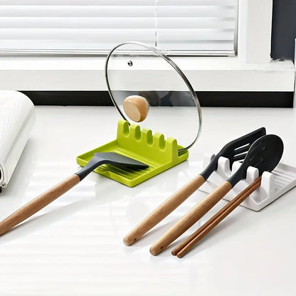 Pot Lid and Utensil Holder